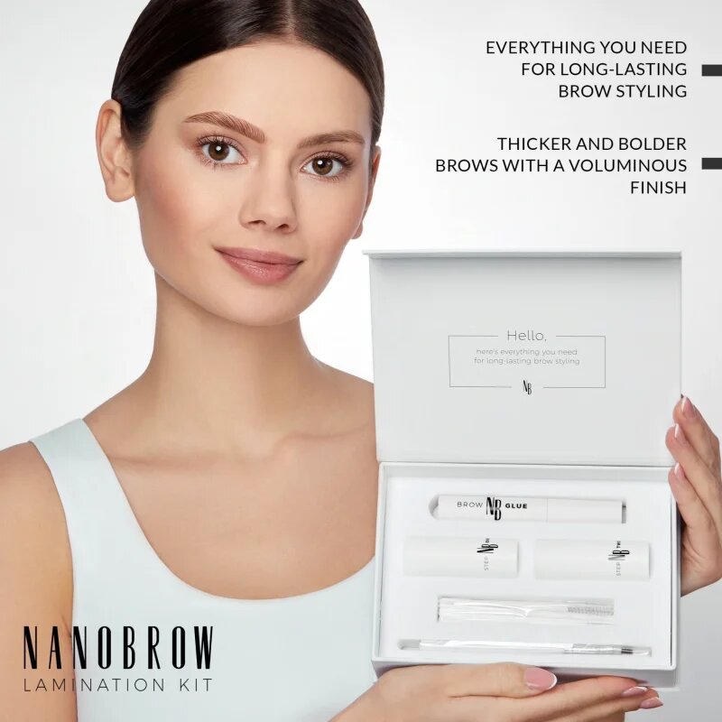 Nanobrow Lamination Kit set za oblikovanje obrvi