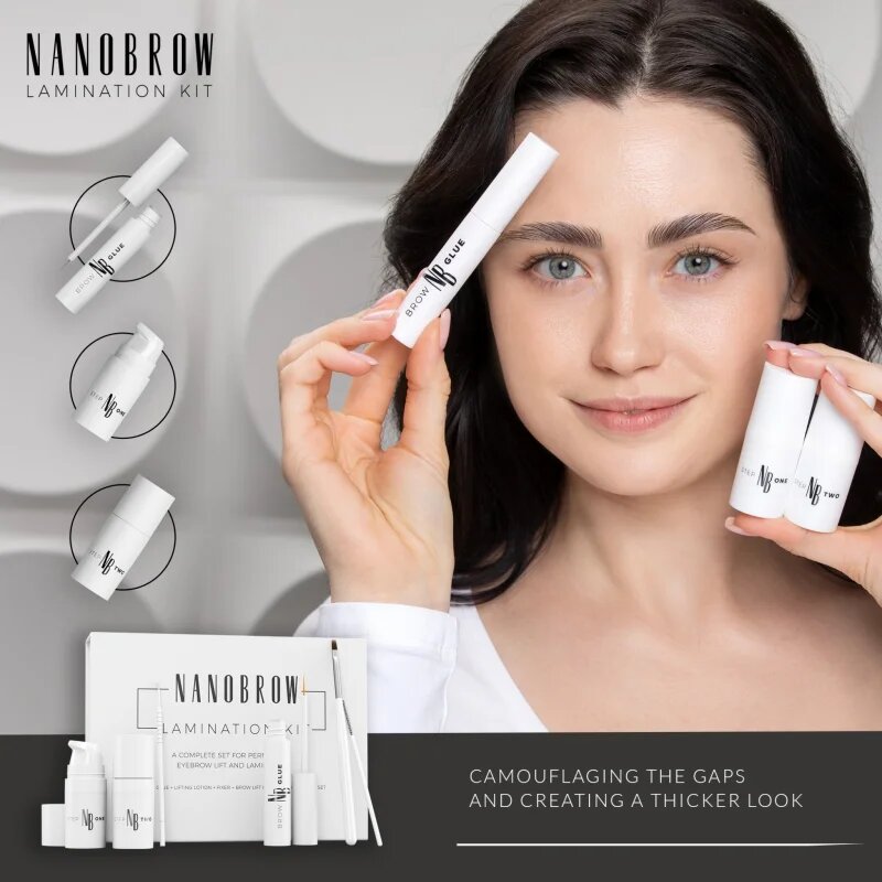 Nanobrow Lamination Kit set za oblikovanje obrvi