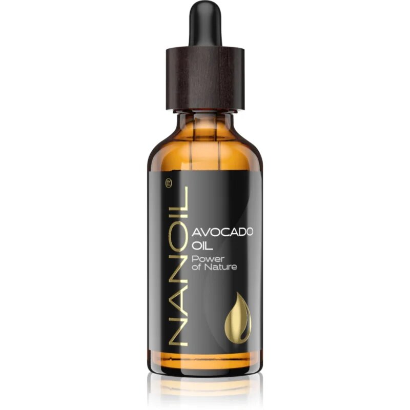 Nanoil Avocado Oil avokadovo olje za obraz telo in lase 50 ml