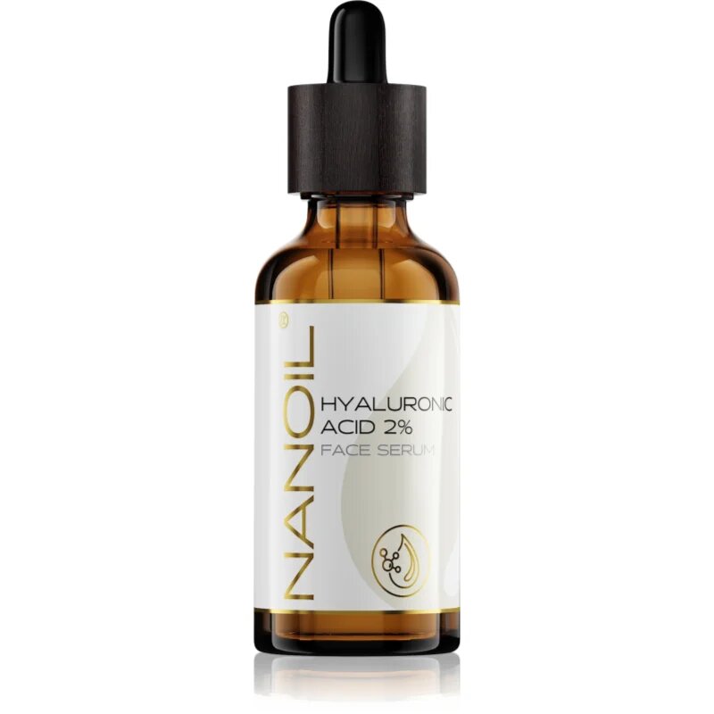 Nanoil Hyaluronic Acid 2% intenzivni vlažilni serum za obraz s hialuronsko kislino 50 ml
