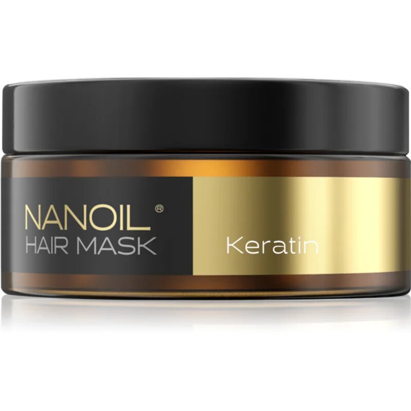 Nanoil Keratin keratinska maska za lase 300 ml