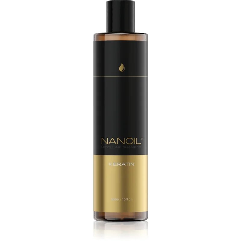Nanoil Keratin krepilni micelarni šampon s keratinom 300 ml