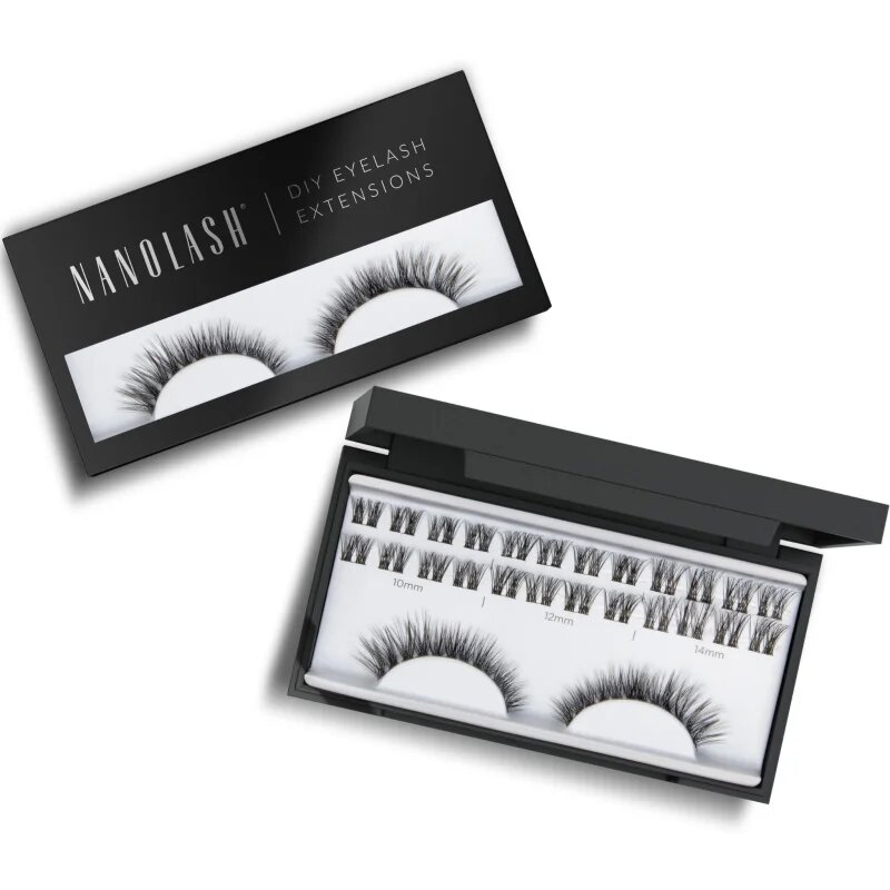 Nanolash DIY Eyelash Extensions set za podaljševanje trepalnic doma Fantasy 36 kos