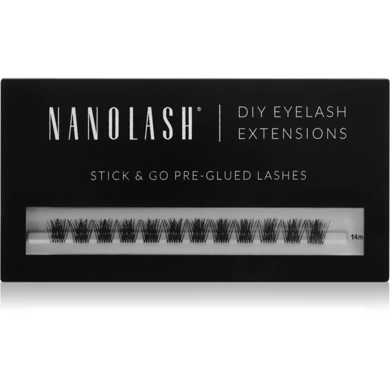 Nanolash DIY Eyelash Extensions set za podaljševanje trepalnic doma Harmony 36 kos