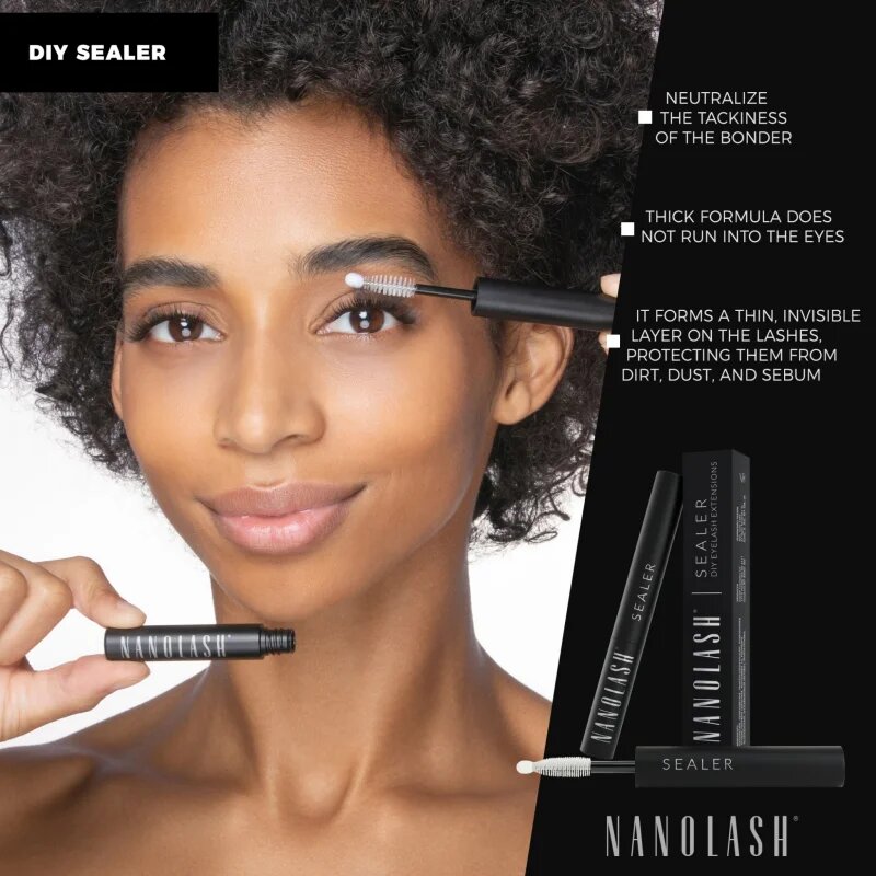 Nanolash DIY Sealer transparentni fiksacijski gel za podaljšanje trepalnic 5 ml
