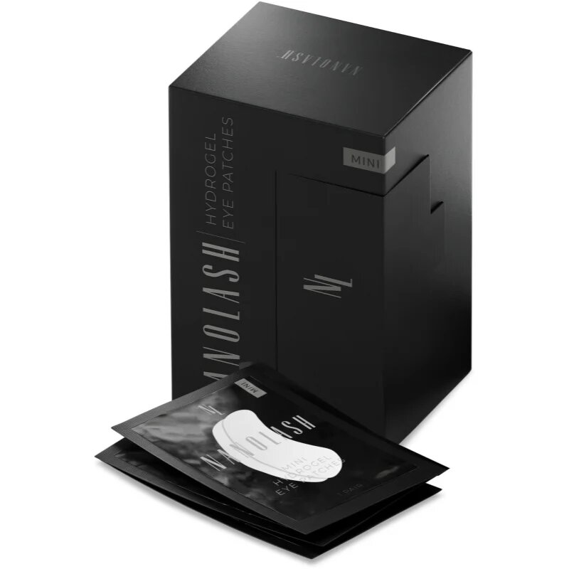 Nanolash Hydrogel Eye Patches Mini hidrogel blazinice za oči 50 par
