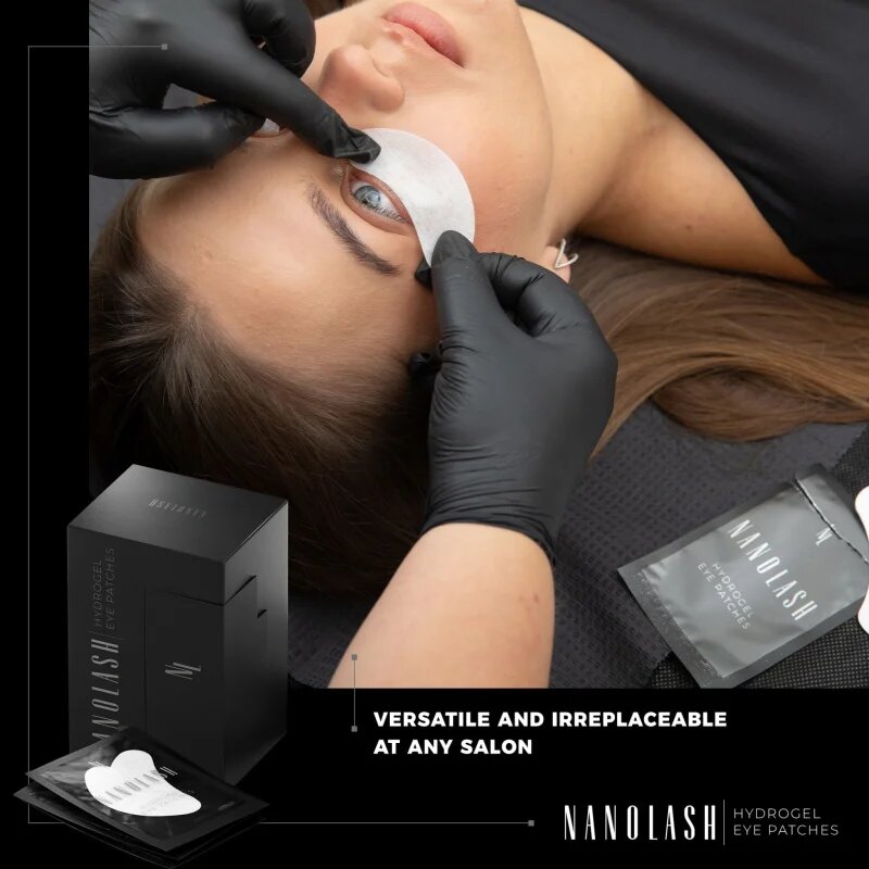 Nanolash Hydrogel Eye Patches Mini hidrogel blazinice za oči 50 par