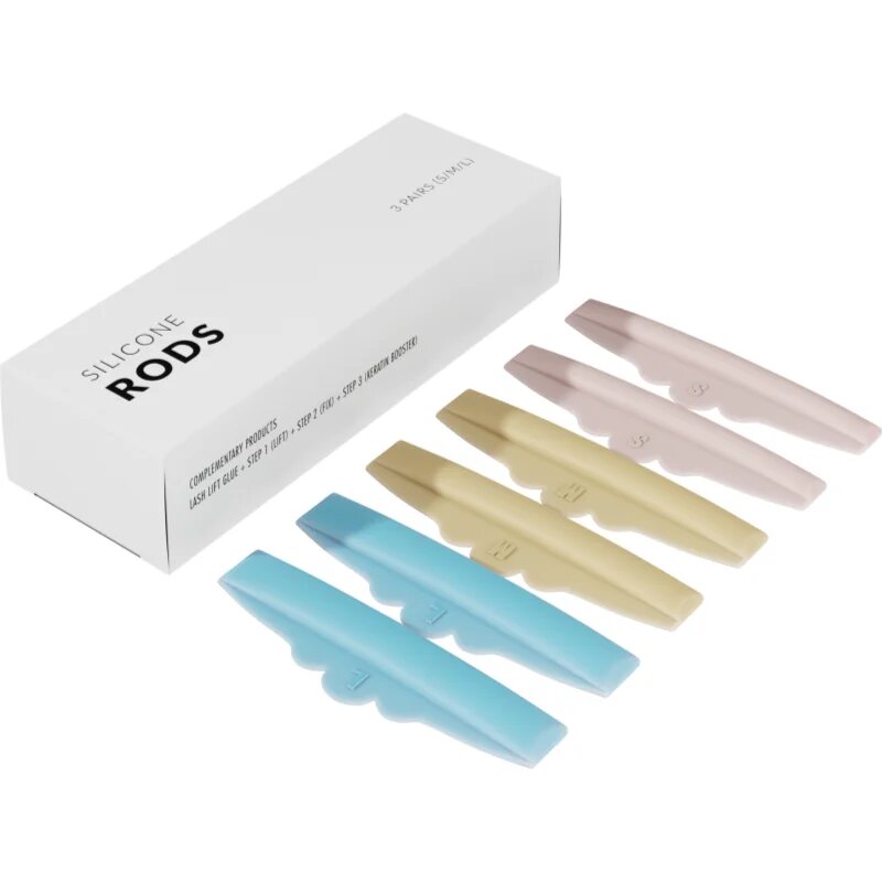 Nanolash Silicone Rods blazinica za trepalnice 3x2 par