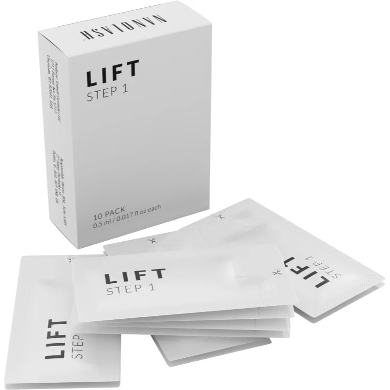 Nanolash Step 1 - Lift aktivator za dvig in laminiranje trepalnic 10x05 ml