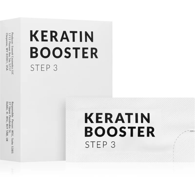 Nanolash Step 3 - Keratin booster balzam s keratinom za dvig in laminiranje trepalnic 10x0.5 ml