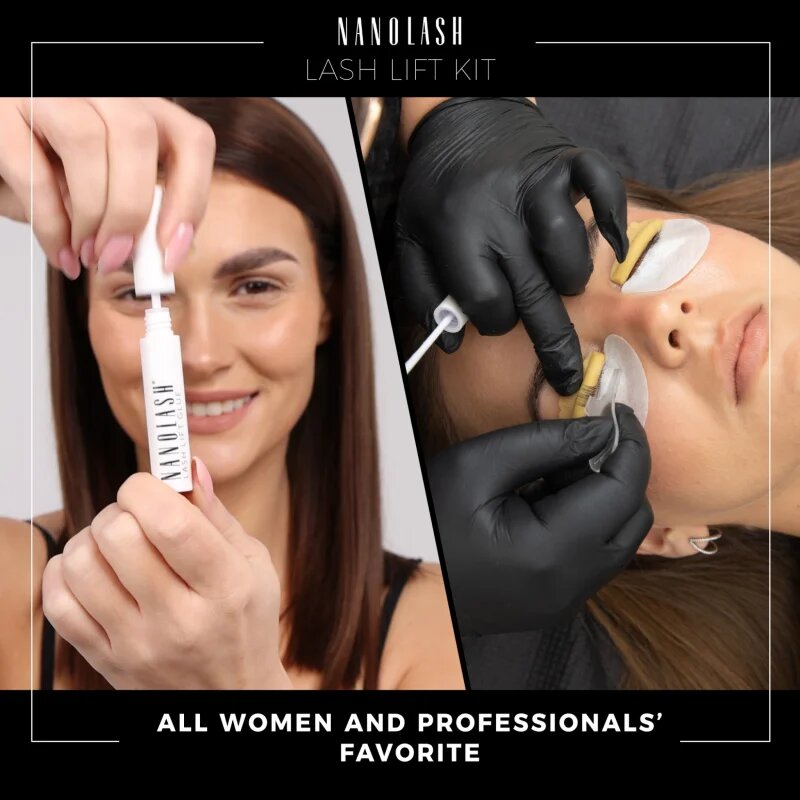 Nanolash Step 3 - Keratin booster balzam s keratinom za dvig in laminiranje trepalnic 10x0.5 ml