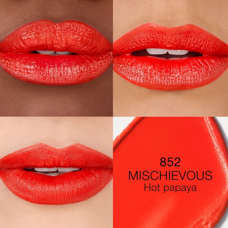 Nars Explicit Lipstick satenasta šminka odtenek MISCHIEVOUS 3.8 g