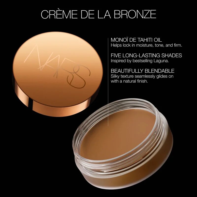Nars Laguna Bronzing Cream kremasti bronzer odtenek LAGUNA 02 19 g