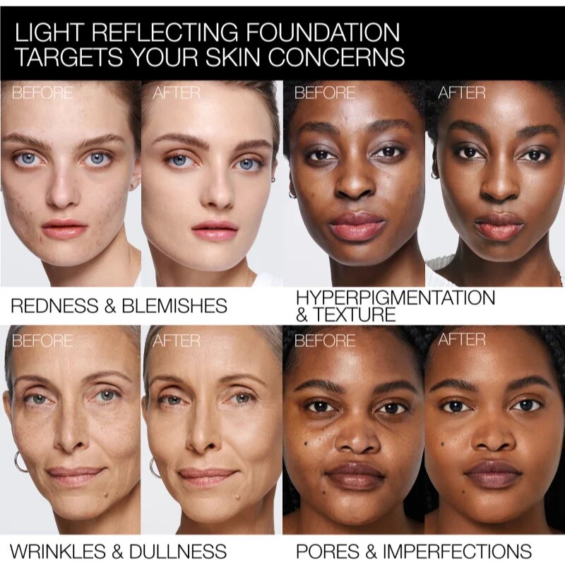 Nars Light Reflecting™ Foundation posvetlitveni tekoči puder za naraven videz odtenek MONT BLANC 30 ml