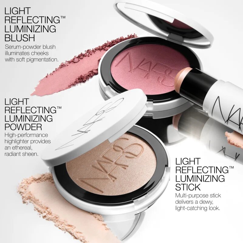 Nars Light Reflecting™ Luminizig Blush Rdečilo za posvetlitev odtenek TRUE FAITH 5.5 g