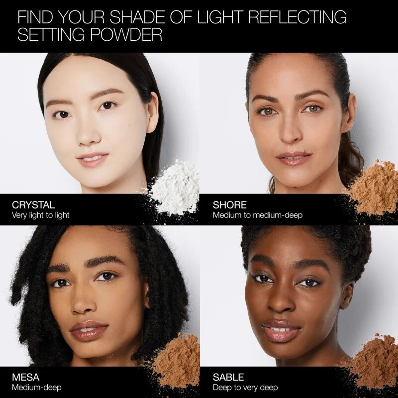 Nars Light Reflecting™ SETTING POWDER - PRESSED fiksacijski puder odtenek CRYSTAL 10 g