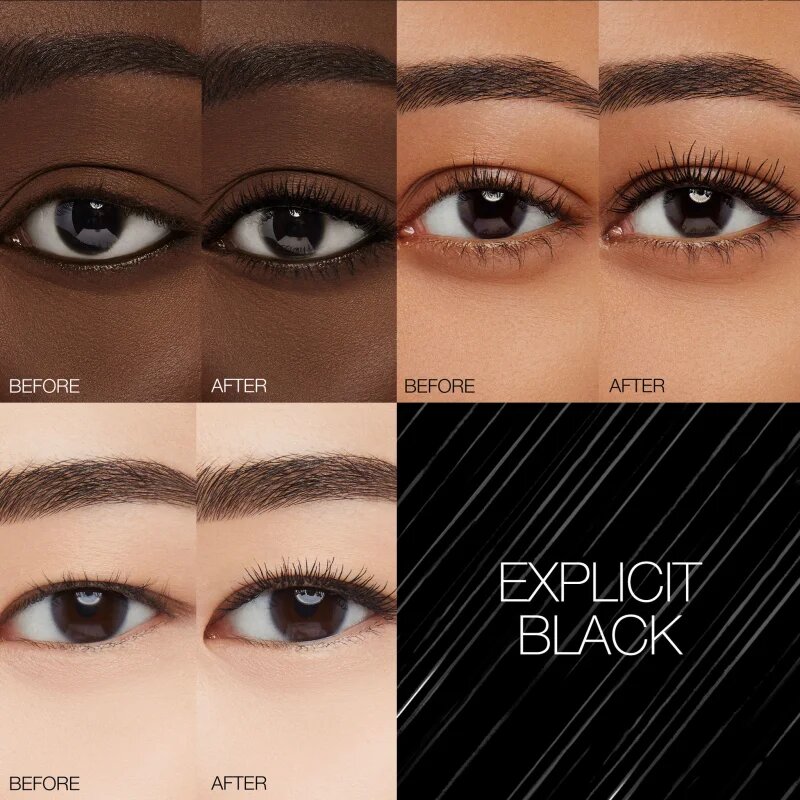 Nars Mini Climax Mascara voluminozna maskara mini odtenek EXPLICT BLACK 2.5 g