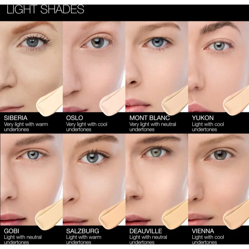 Nars Natural Radiant Longwear Foundation dolgoobstojen tekoči puder (posvetlitveni) odtenek MONT BLANC 30 ml