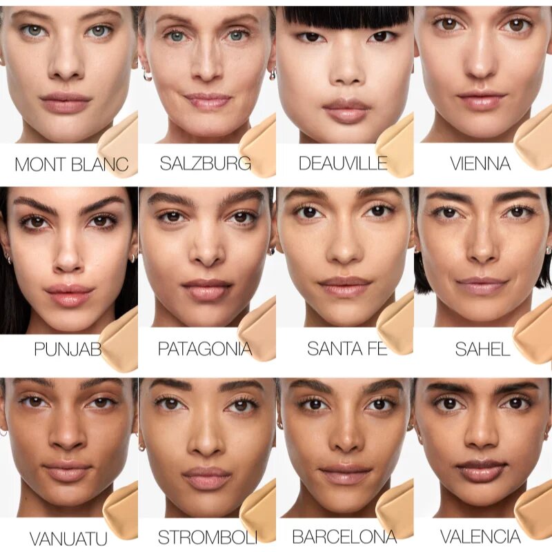 Nars Natural Radiant Longwear Foundation dolgoobstojen tekoči puder (posvetlitveni) odtenek YULONG 30 ml