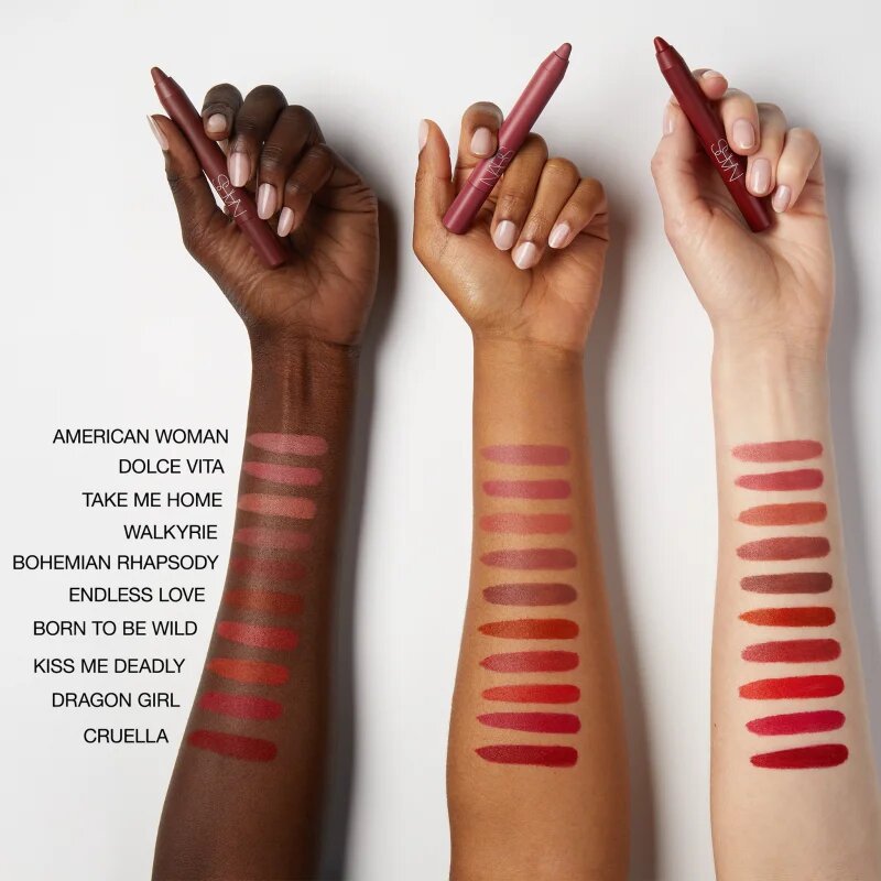 Nars POWERMATTE HIGH-INTENSITY LIP PENCIL dolgoobstojni svinčnik za ustnice z mat učinkom odtenek CRUELLA 24 g