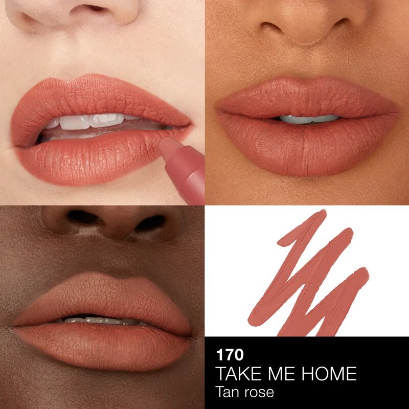 Nars POWERMATTE HIGH-INTENSITY LIP PENCIL dolgoobstojni svinčnik za ustnice z mat učinkom odtenek TAKE ME HOME 24 g