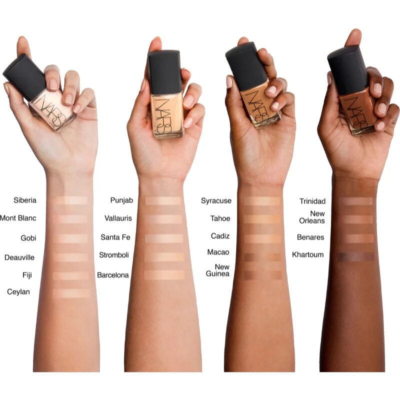 Nars Sheer Glow Foundation vlažilni tekoči puder odtenek OSLO 30 ml