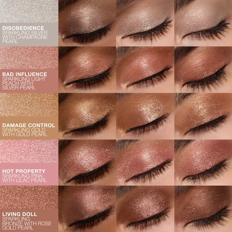 Nars Sparked Liquid Eyeshadow bleščeča tekoča senčila za oči odtenek LIVING DOLL 3.5 ml