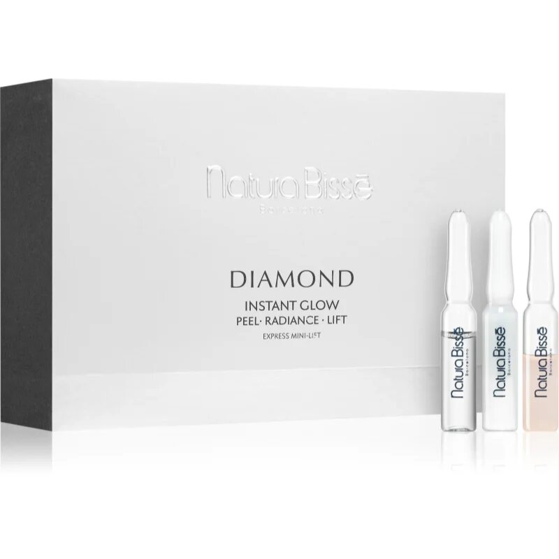 Natura Bissé Diamond Age-Defying Diamond Extreme ampule za posvetlitev in zgladitev kože 12x15 ml