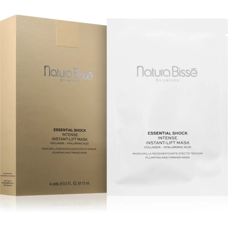 Natura Bissé Essential Shock Intense Instant Lift Mask lifting in učvrstitvena maska proti staranju kože 1 kos