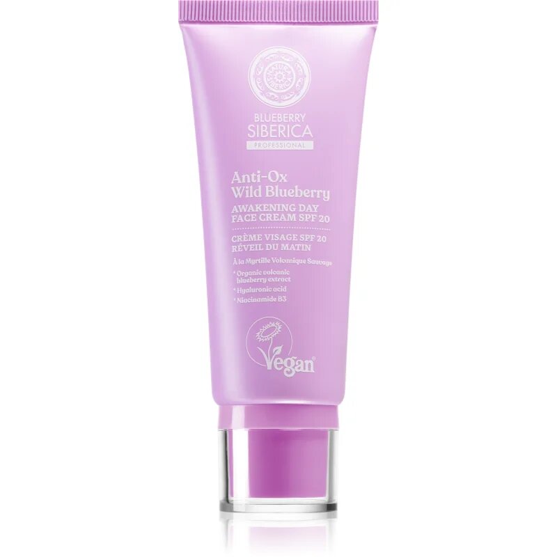 Natura Siberica Anti-Ox Wild Blueberry dnevna krema za obraz SPF 20 50 ml