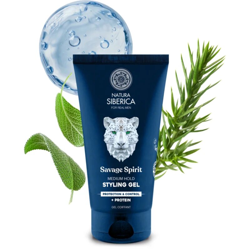 Natura Siberica Arctic Wild Savage Spirit stiling gel za lase za moške 150 ml