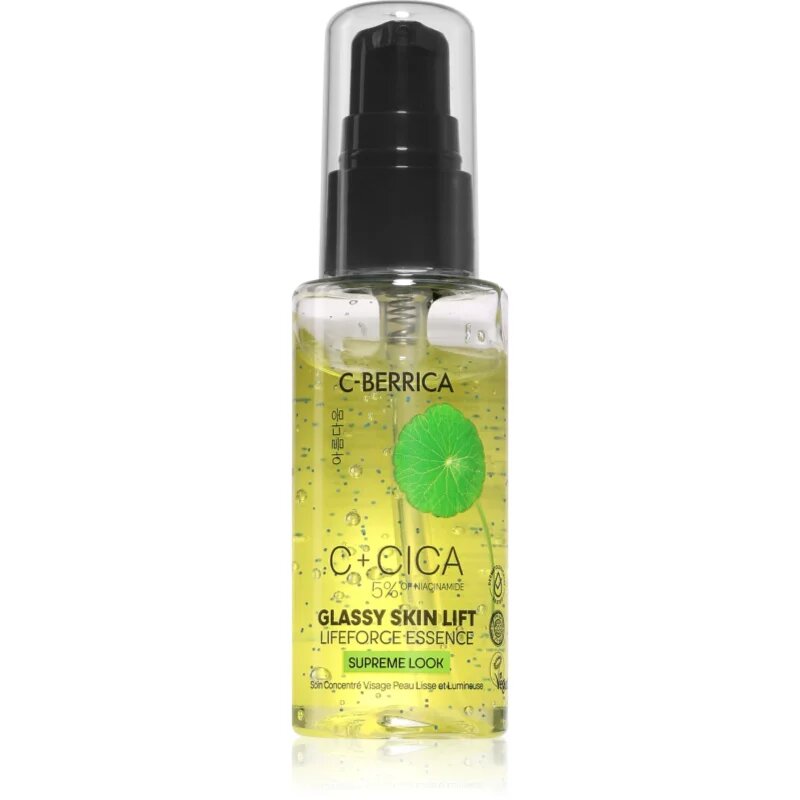 Natura Siberica C-Berrica Glassy Skin Lift lifting esenca za obraz z vitaminom C 50 ml