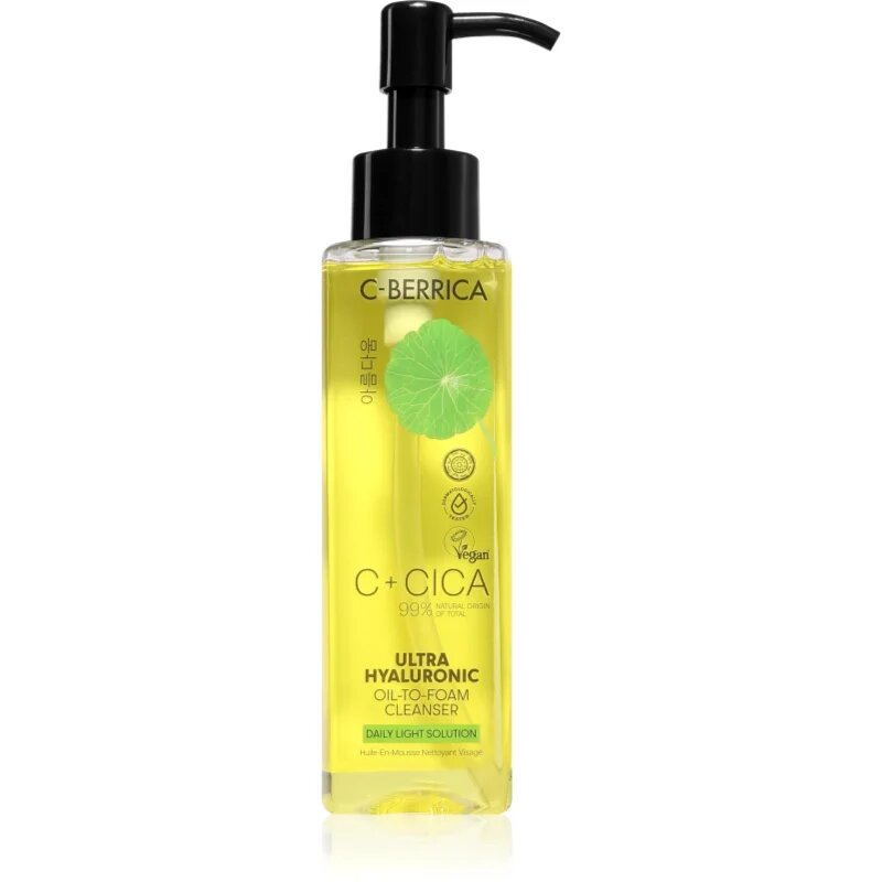 Natura Siberica C-Berrica Ultra Hyaluronic čistilno penasto olje 150 ml