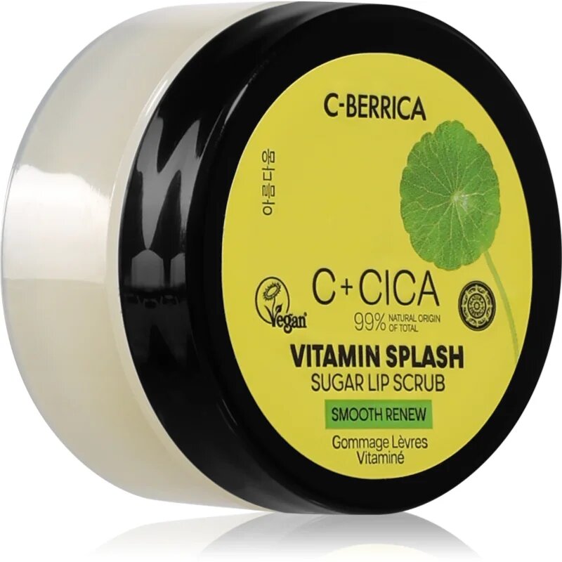 Natura Siberica C-Berrica Vitamin Splash sladkorni piling za ustnice 10 ml