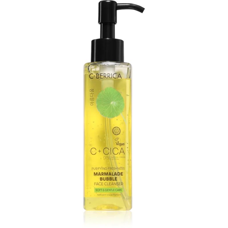 Natura Siberica C+ CICA Marmelade Bubble osvežilni čistilni gel 150 ml