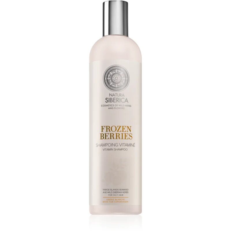 Natura Siberica Copenhagen Frozen Berries vitaminski šampon za mastne lase 400 ml