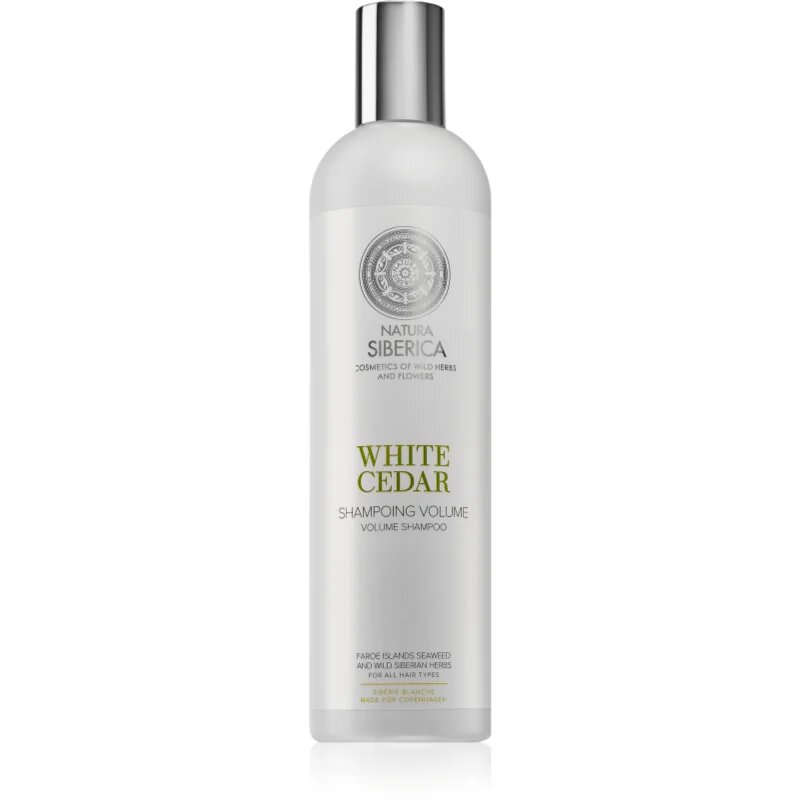 Natura Siberica Copenhagen White Cedar šampon za volumen za vse tipe las 400 ml