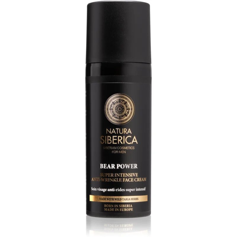 Natura Siberica For Men Only krema proti gubam intense 50 ml