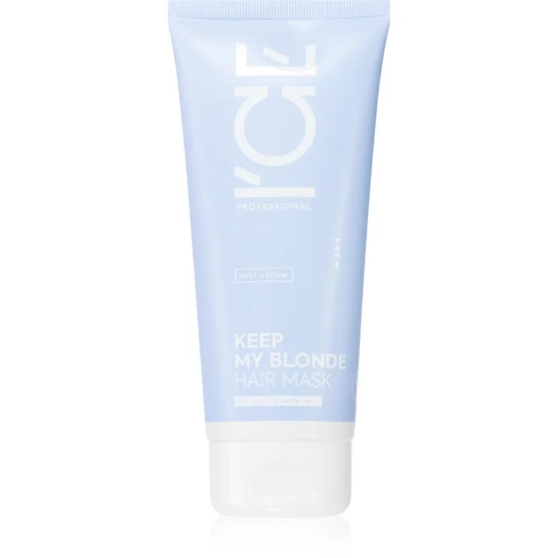 Natura Siberica ICE Professional Keep My Blonde regeneracijska maska za posvetljene melirane hadne blond lase 200 ml