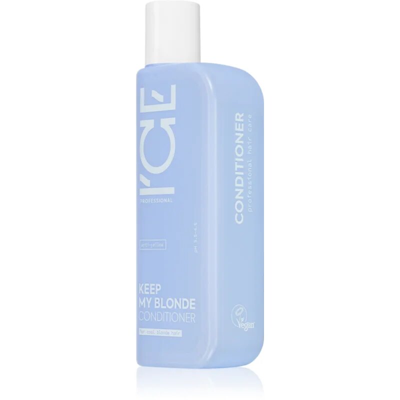 Natura Siberica ICE Professional Keep My Blonde vlažilni balzam za nevtralizacijo rumenih odtenkov 250 ml