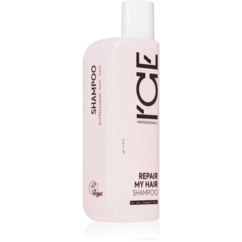 Natura Siberica ICE Professional Repair My Hair nežni čistilni šampon s keratinom 250 ml