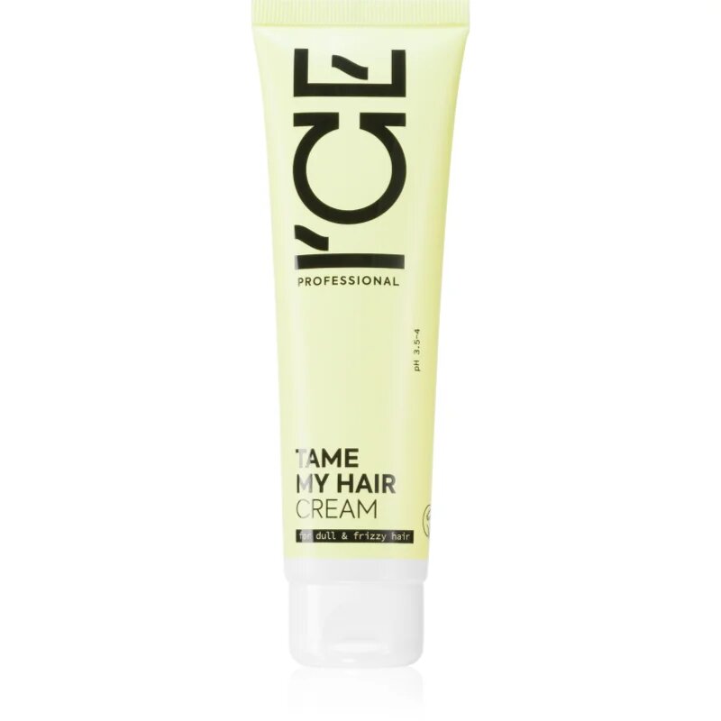 Natura Siberica ICE Professional Tame My Hair gladilna krema za valovite in kodraste lase 100 ml