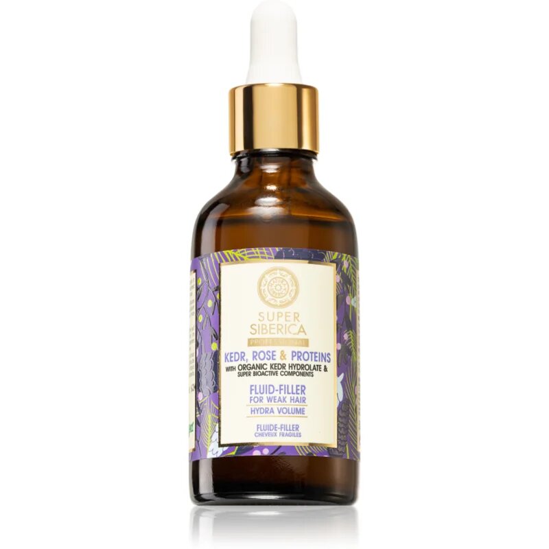 Natura Siberica Kedr Rose & Protein hranljivi serum za šibke lase 50 ml
