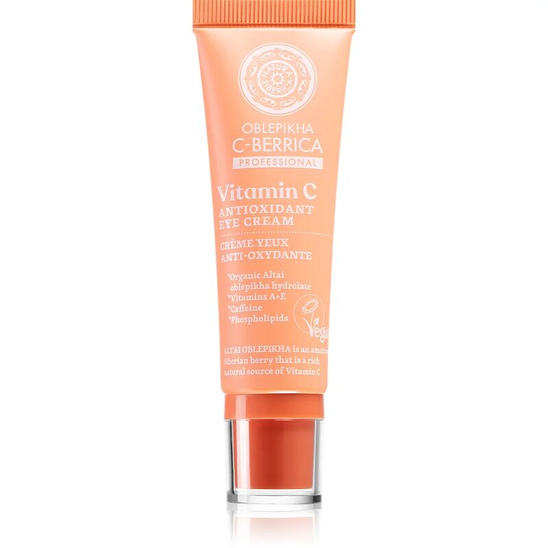 Natura Siberica Oblepikha C-Berrica antioksidantna krema za predel okoli oči z vitaminom C 30 ml