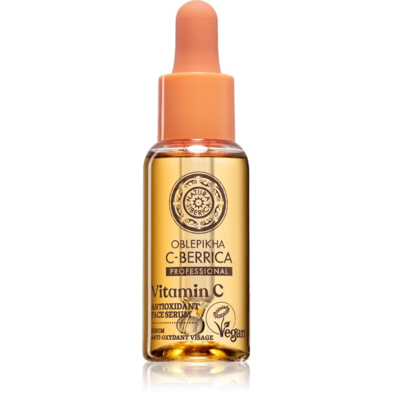 Natura Siberica Oblepikha C-Berrica Professional antioksidantni serum za obraz z vitaminom C 30 ml