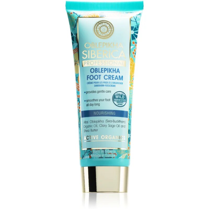 Natura Siberica Oblepikha (Sea-Buckthorn) krema za noge 75 ml
