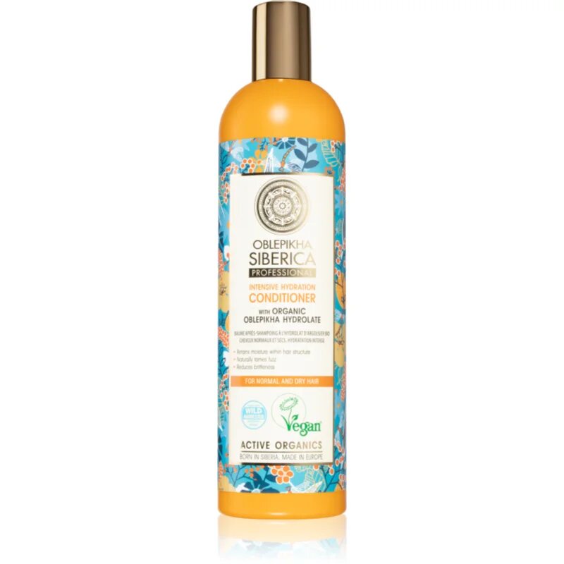 Natura Siberica Oblepikha (Sea-Buckthorn) vlažilni balzam za normalne do suhe lase 400 ml