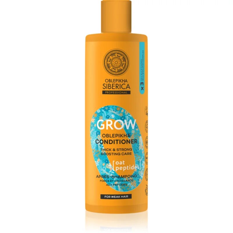 Natura Siberica Oblepikha Siberica Grow krepilni balzam za spodbujanje rasti las 400 ml