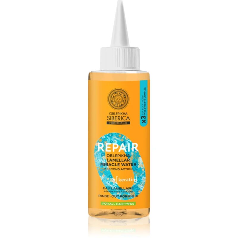 Natura Siberica Oblepikha Siberica Repair micelarna voda za krepitev in sijaj las 200 ml