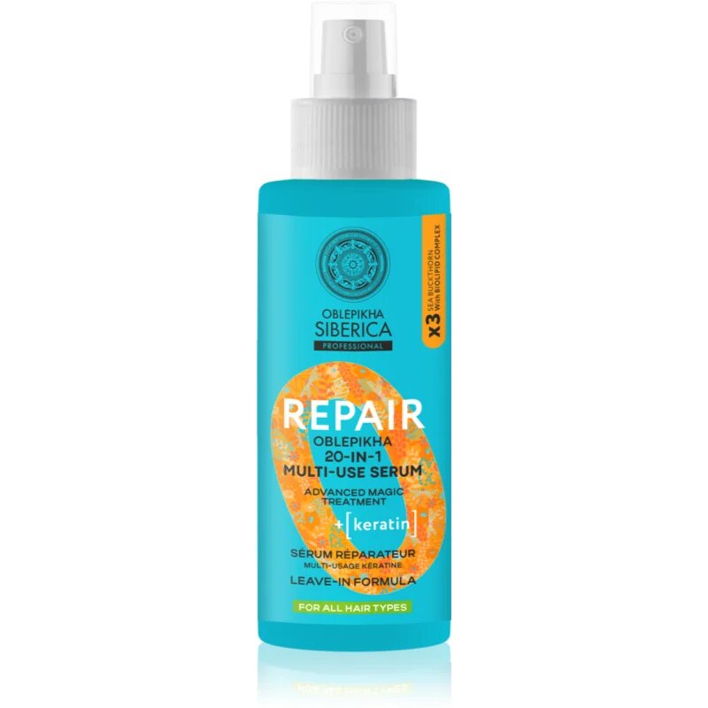 Natura Siberica Oblepikha Siberica Repair revitalizacijski serum za lase 200 ml